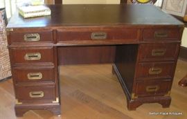 Hekmann Desk, brass pulls