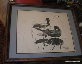 duck print by Harrell