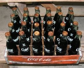 Coke crate full
