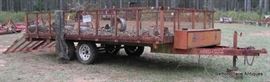 8 x 16 Crossley Trailer with 4 ft ramp gate