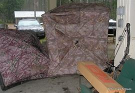 Two Hunting Blinds