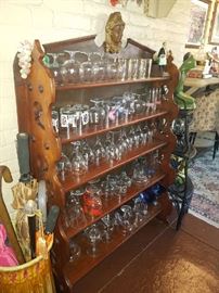 Lots and lots of barware
