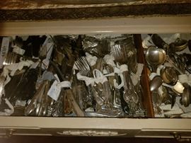 Lots of silver plate