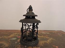cast iron candle holder