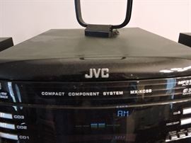 JVC home bookcase entertainment system 