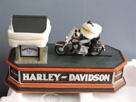 Harley Davidson mechanical bank