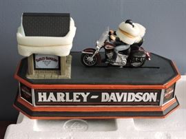 Harley Davidson mechanical bank