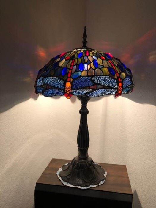001 Paul Sahlin Original Tiffany Lamp