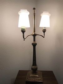 Candelabra Dual Light Lamp