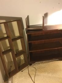 Cherry Wood Bookcase and More