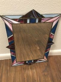 Fantastic Stained Glass Mirror