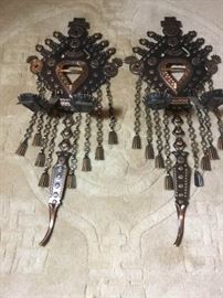 Pair of HandCrafted Polish Wall