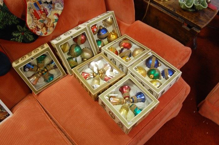 These Christmas boxes were priced at $25 each, I am much less
