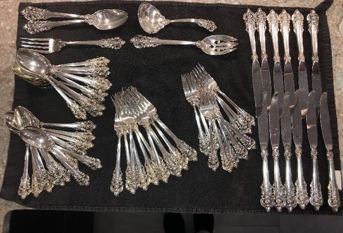 Wallace Grand Baroque Sterling Flatware