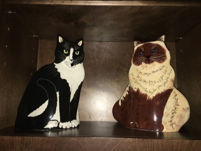 Cat Vases