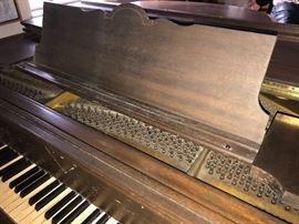 Fischer Grand Player Piano 