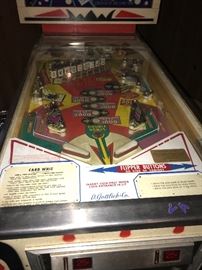 D. Gottlieb Pinball Machine- Card Wiz-pricing information not provided in advance. 