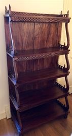 Victorian syle what-not shelf
