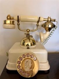 Vintage rotary phone - Italy.