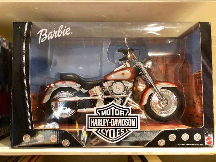 Harley Davidson Barbie motorcycle