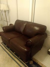 Loveseat in perfect condition!!  Great size and a neutral color that could go with anything!!