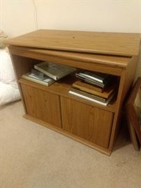 Swivel top cabinet!!  Use for a TV or whatever!
