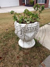 I think I have 4 of these concrete planters!!  DON'T FORGET TO BRING HELP TO LOAD!!