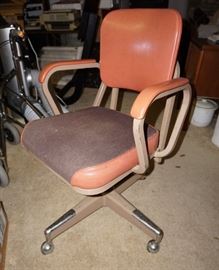 Vintage rolling office chair
