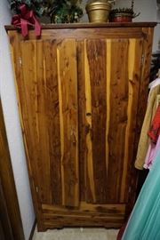 Cedar wardrobe
