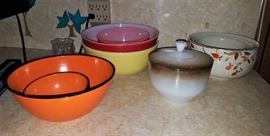 Vintage bowls