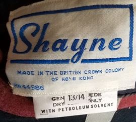 1970's suede top by Shayne 