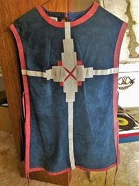 1970's suede top by Shayne 