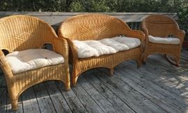 Wicker furniture