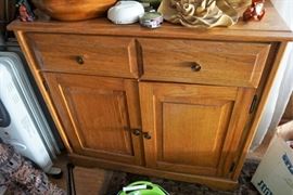 Oak washstand