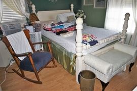 Painted bedroom furniture