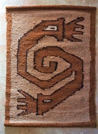 Peru woven tapestry/rug