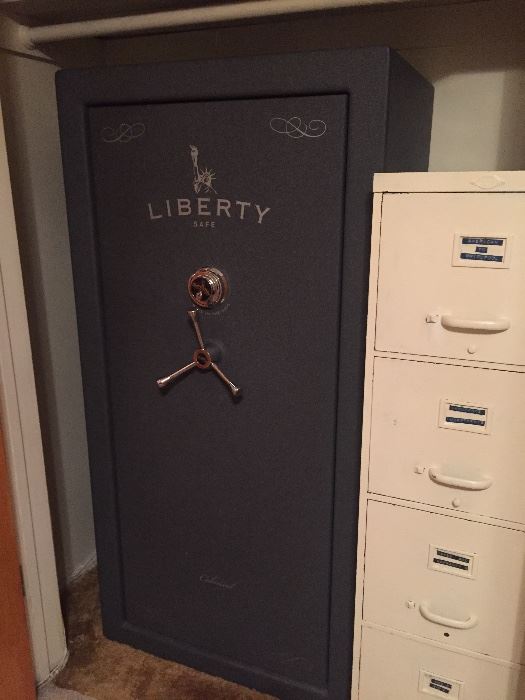 Liberty safe. -D 29.