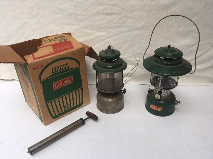 2 OF 3 COLEMAN LANTERNS