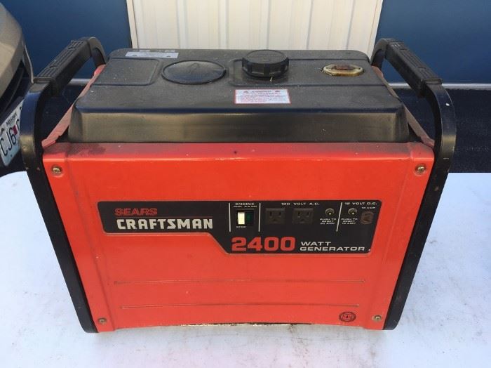 CRAFTSMAN 2400 WATT GENERATOR