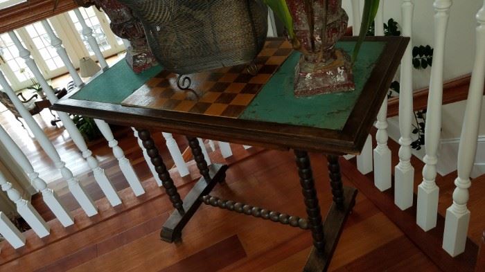 antique gaming table