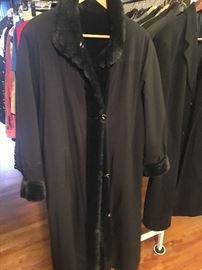 St. John reversible coat