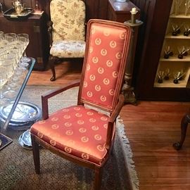 Let's not forget the fine upholstered dining room chairs
