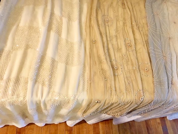 Beaded shawls