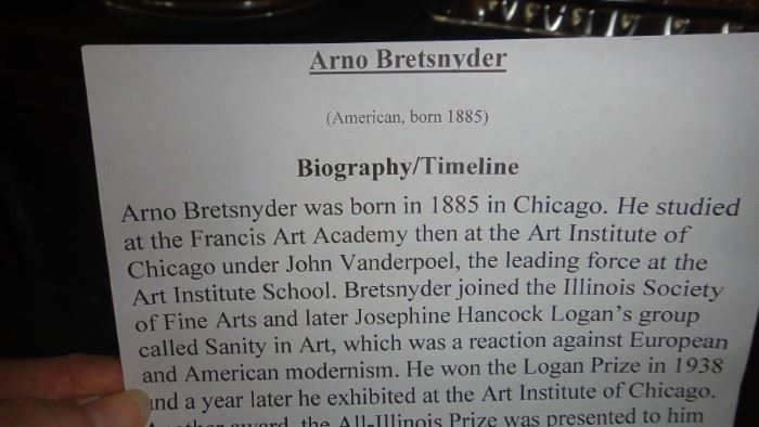 Arno Bretsnyder Art Work