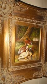 Ducklings, Painting