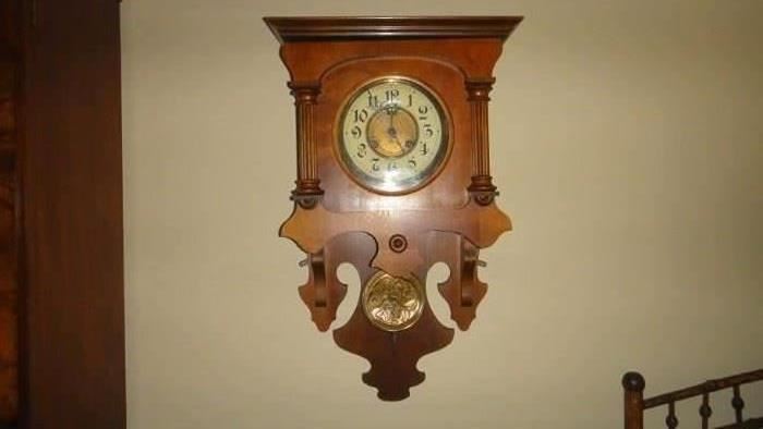 Antique German Wall Clock
