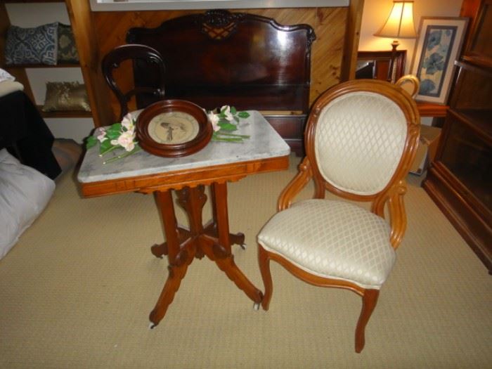 Eastlake Marble top table