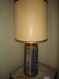 Paul Hanson, Vintage Porcelain Lamp