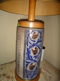 Paul Hanson, Vintage Porcelain Lamp
