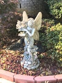 Statue #40 ~ Fairy with Flowers